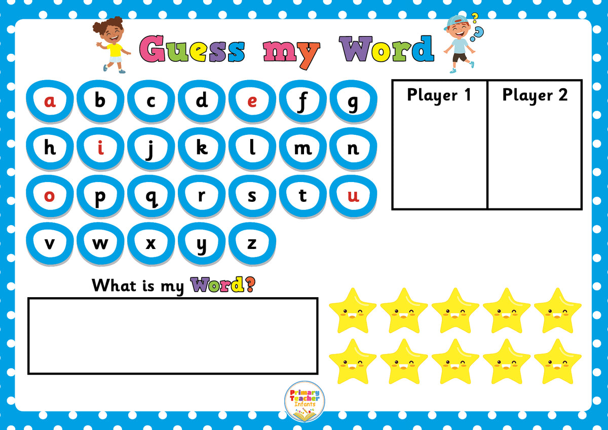 Guess my Word – Primary Teacher Infants