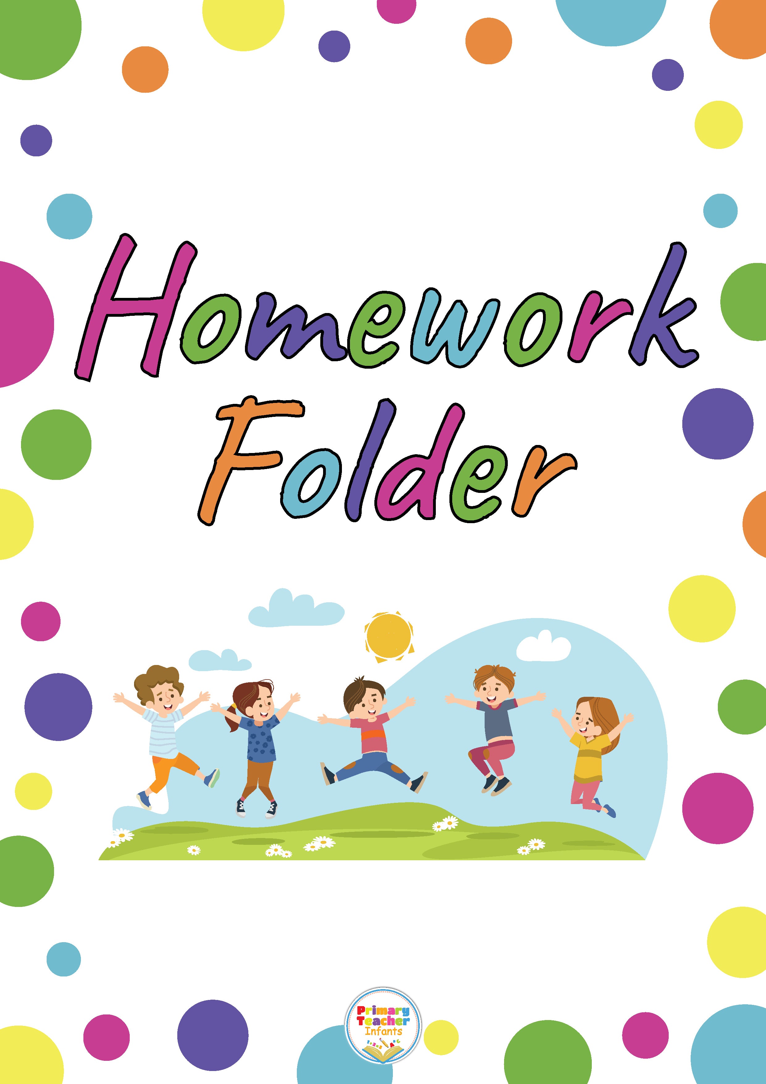 Homework Booklet - Digital Download – Primary Teacher Infants